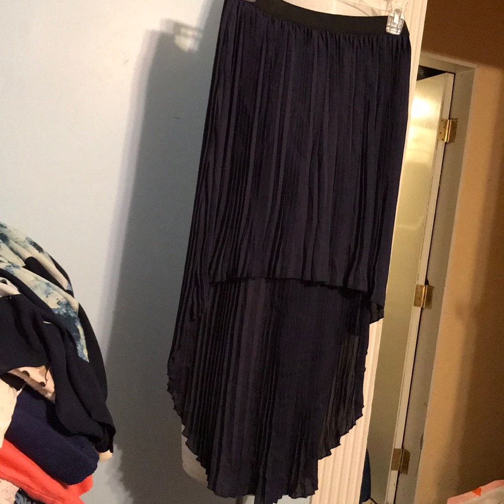 Dark blue skirt